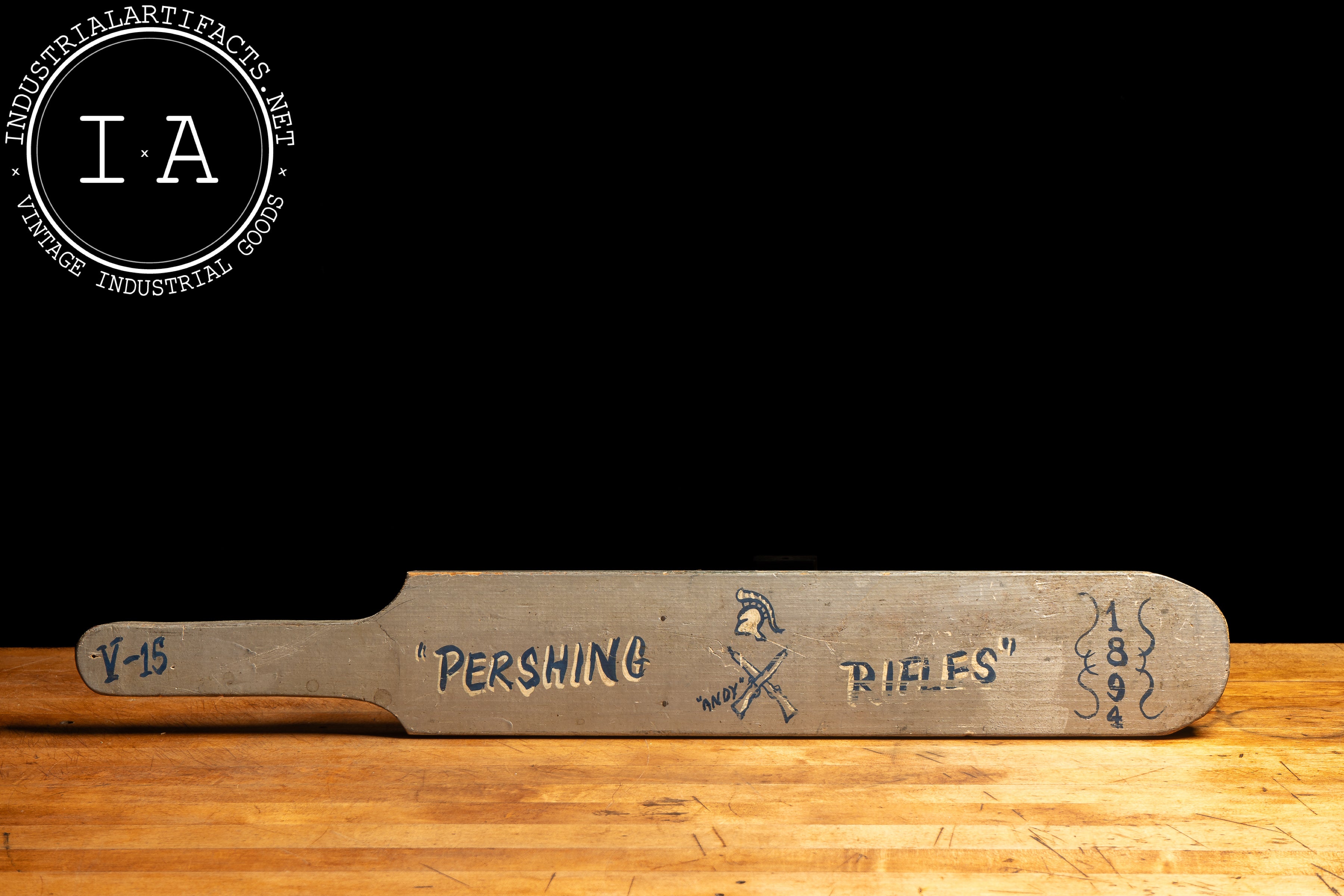 Vintage Pershing Rifles Hazing Paddle from Morgan State College ...