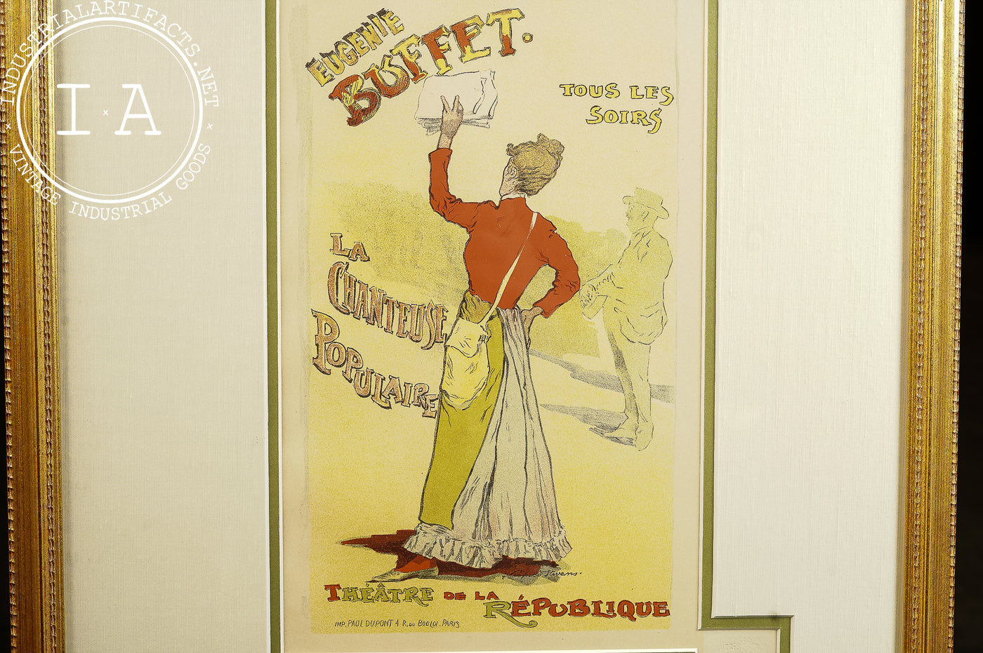 Les Maîtres de l'Affiche #151 - Eugénie Buffet | Late 19th C. Stevens Poster
