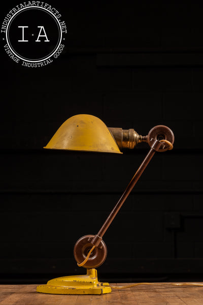 Vintage Edon Industrial Table Lamp