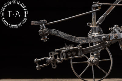 Early 20th Century Seated Plow Salesman Sample