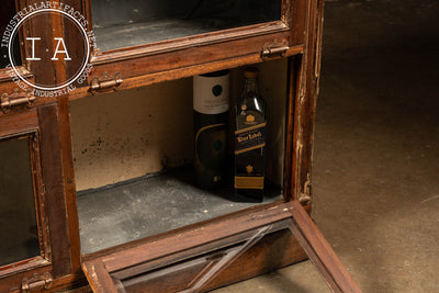 Early 20th Century Oak 12-Drawer Haberdashery Cabinet