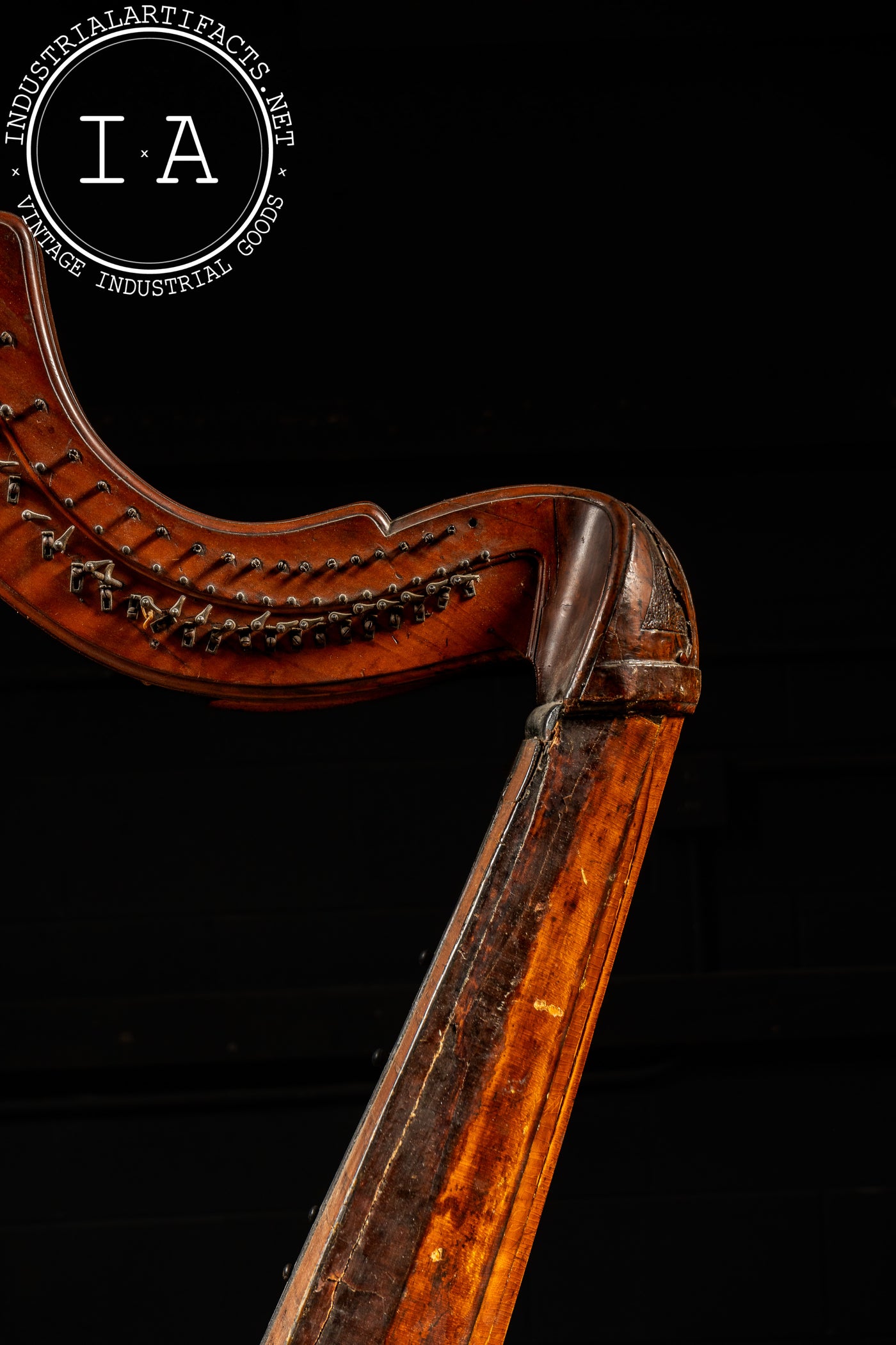 Late 18th Century Cousineau Single Action Pedal Harp