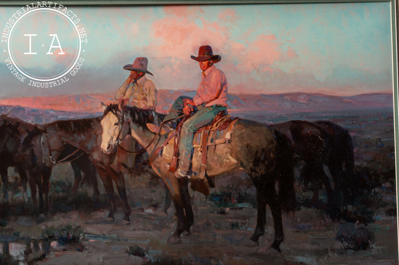 Arizona Cowboys | Framed Western Litho Print, Signed and Numbered (375/850)