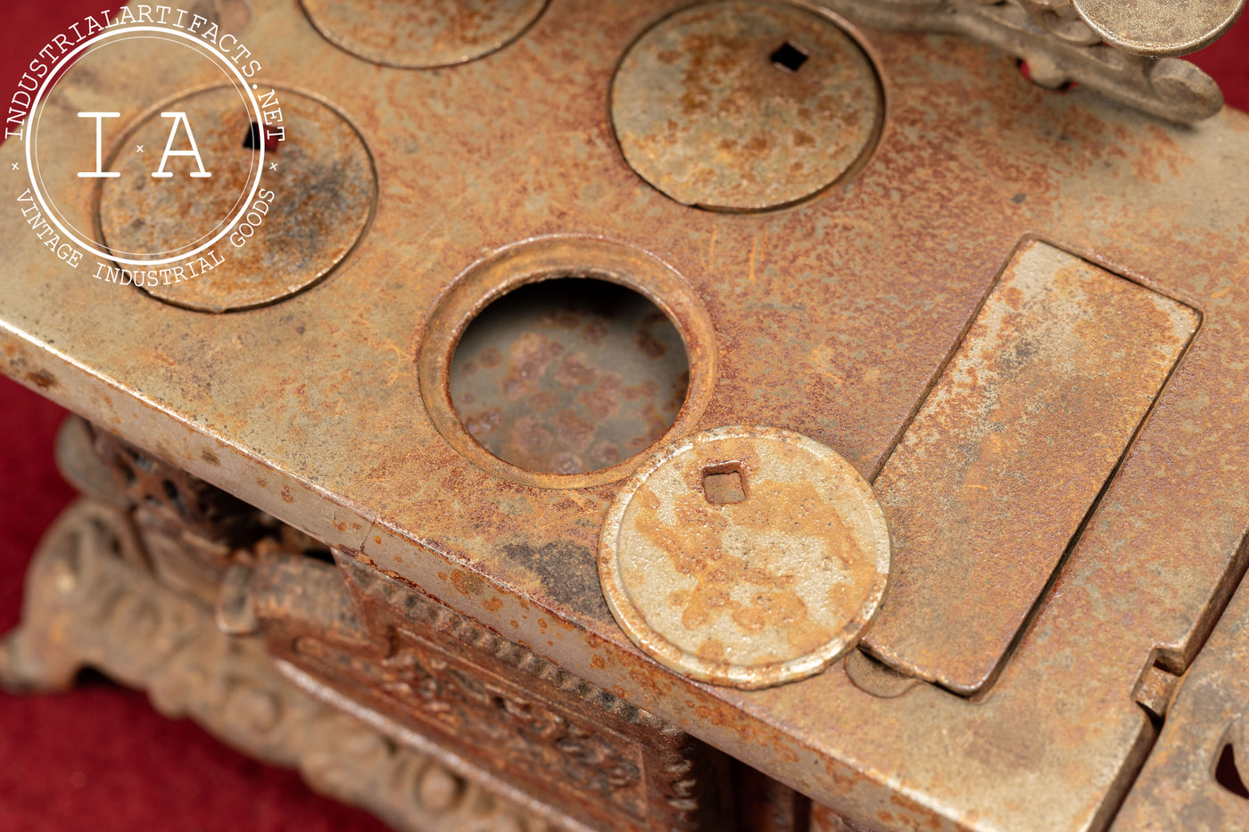 Early 20th Century “Eagle” Cast Iron Toy Stove