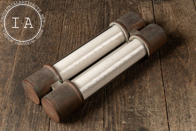 Vintage Pair of Large Fuses by General Electric