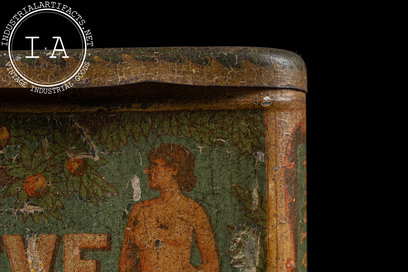 Eve Cube Cut Tin by Globe Tobacco Co.