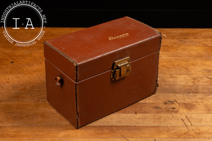 Revere Eight Camera with Original Case – Industrial Artifacts
