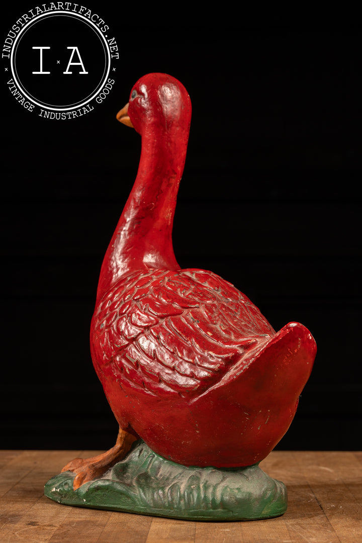ビンテージ　レッドグースシューズ RED  SHOSE オブジェ Antique Red Goose Shoes Advertising Statue – Industrial Artifacts