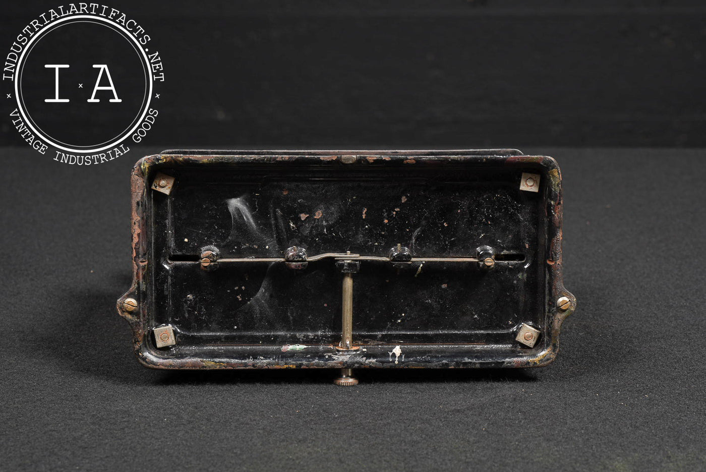 Antique Scientific Balance Scale with Weights