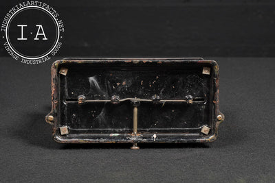 Antique Scientific Balance Scale with Weights