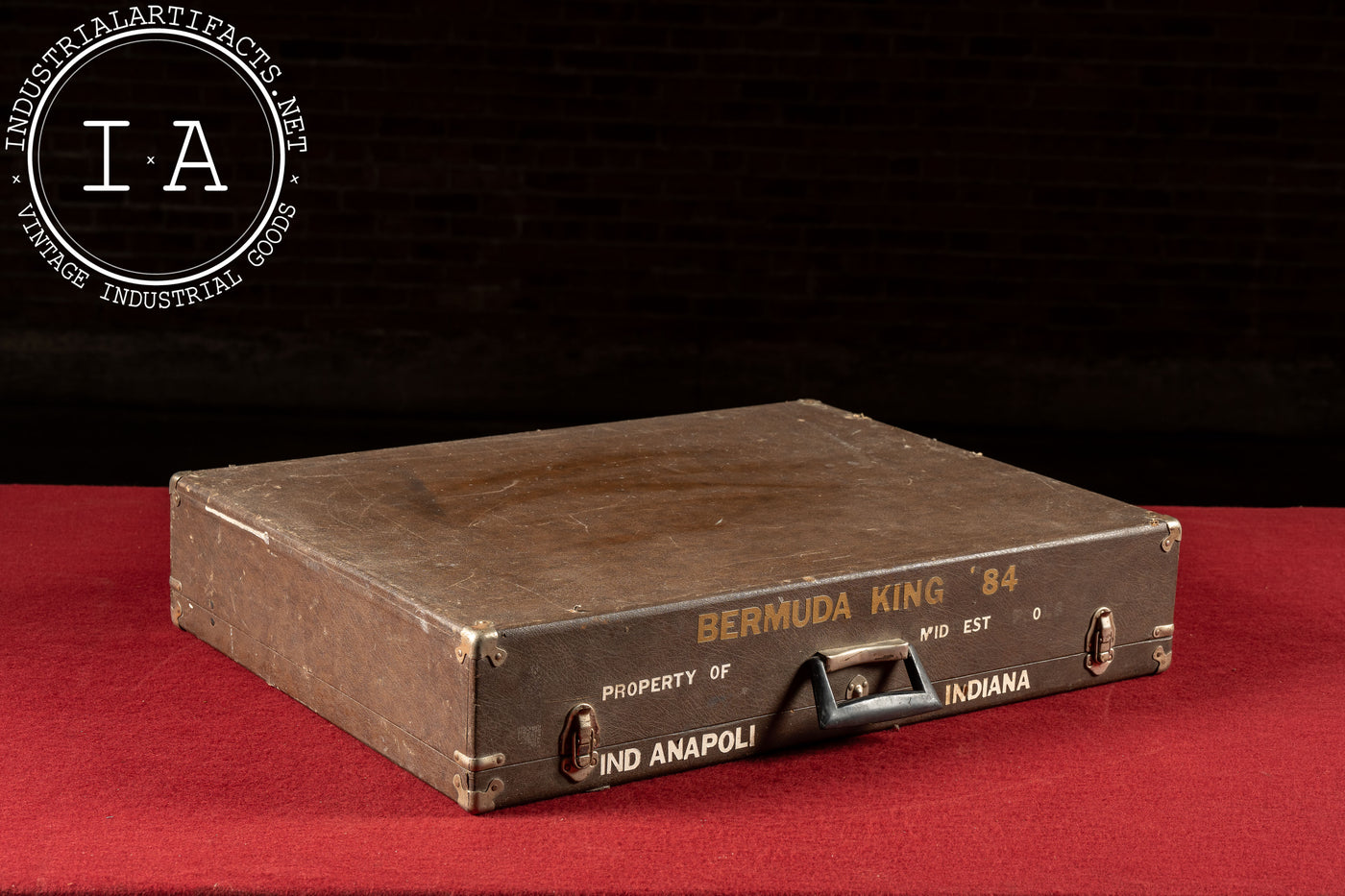 Vintage Bermuda King "84" Salesman’s Sample Pool Display in Case