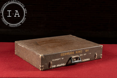 Vintage Bermuda King "84" Salesman’s Sample Pool Display in Case