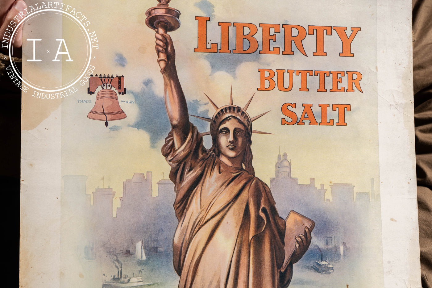 Early 20th Century Colonial Salt Co. Print Ad
