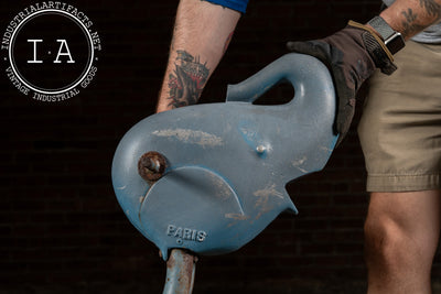 Vintage Blue Elephant Spring Rider by Paris Equipment