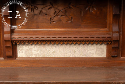 Early 20th Century Eastlake Oak Organ Topper