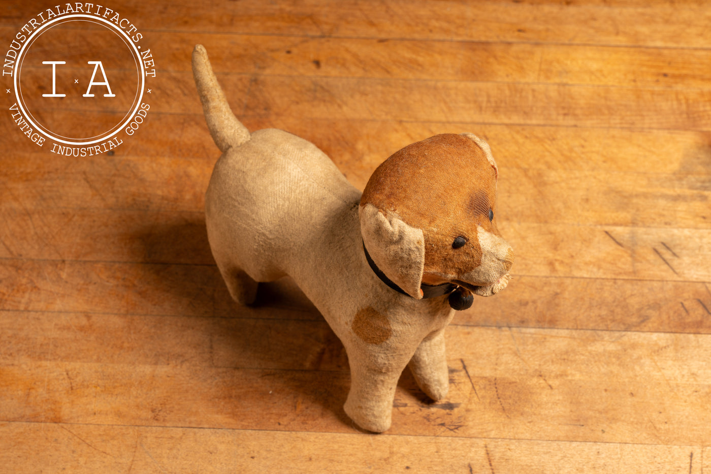 Victorian-Era Stuffed Dog Toy