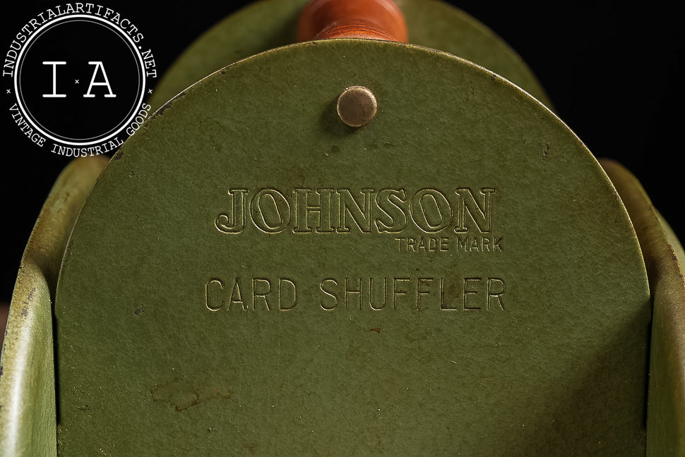 Vintage Johnson Card Shuffler