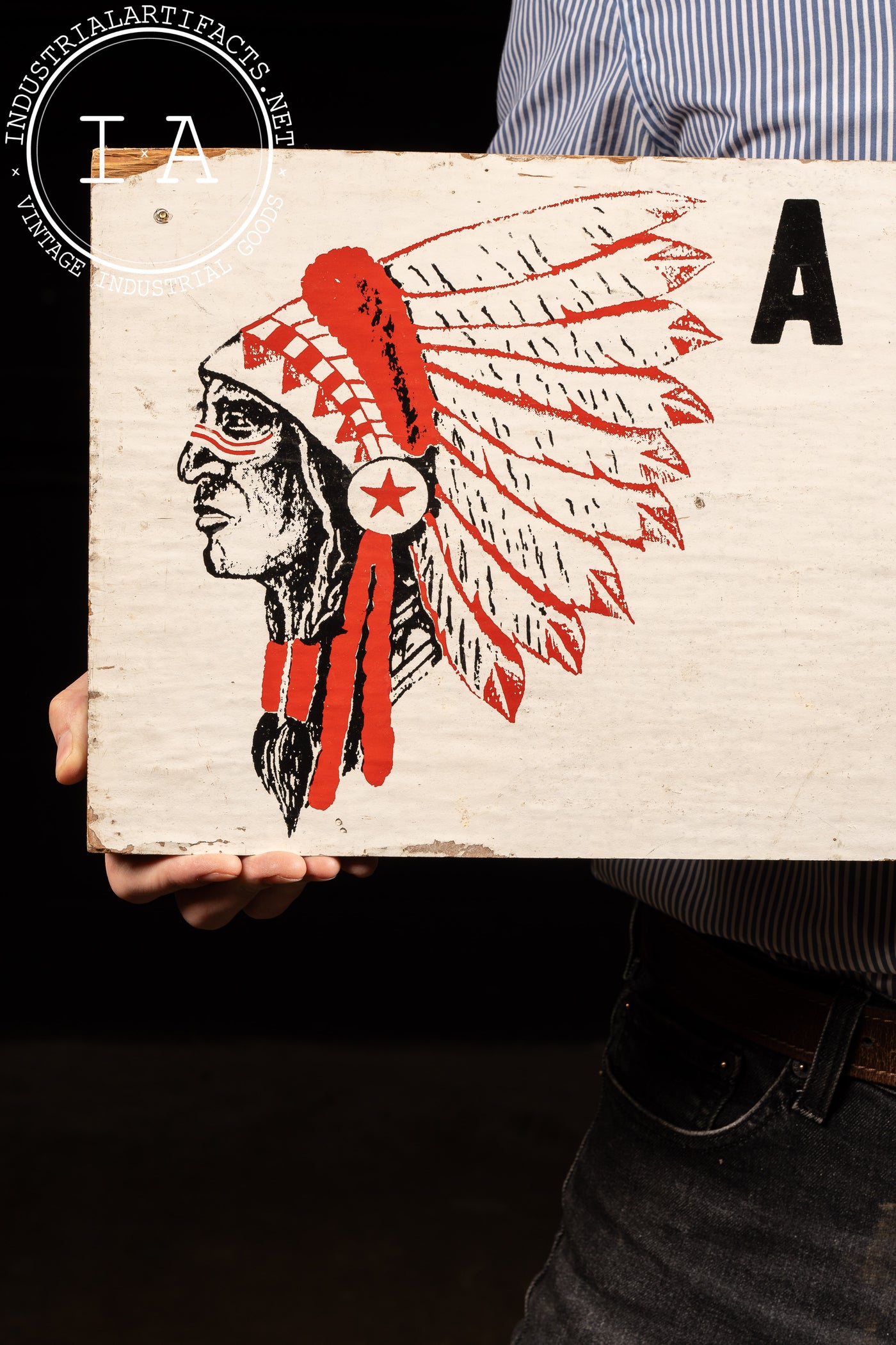 Vintage Bucyrus High School Athlete Yard Sign