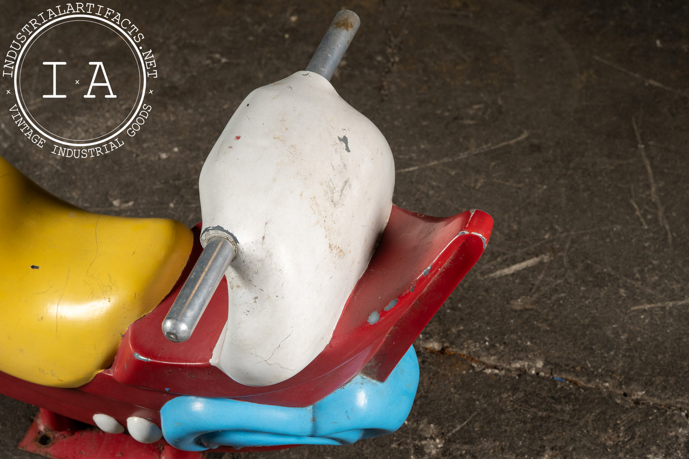 Vintage McDonald’s Playground Ride-On Boat with Dolphin Prow