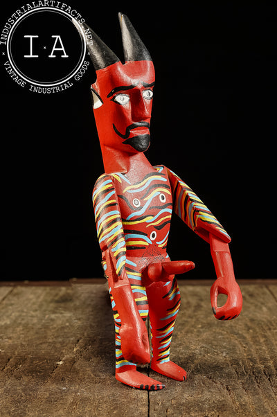 Diablo Fálico | Contemporary Articulated Oaxacan Alebrije
