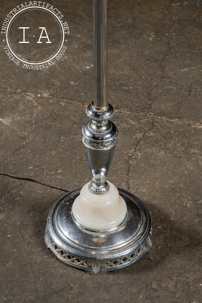 Art Deco Torchiere Floor Lamp
