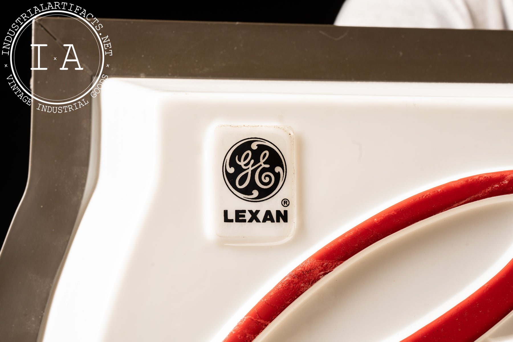 Lexane Sign Vintage Double-Sided GE Lexan Lighted Sign Salesman Sample – Industrial ...