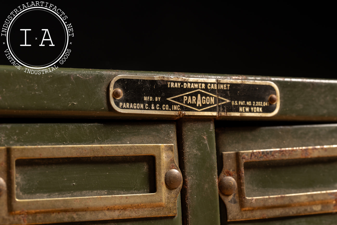 Vintage Industrial 6-Tray-Drawer Cabinet by Paragon