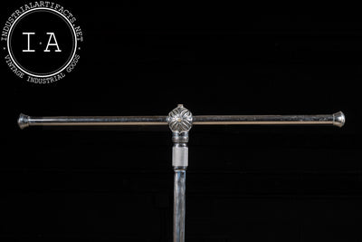 Art Deco Nickel-Plated Department Store Garment Rack