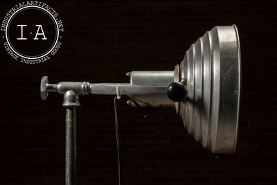 Antique Rolling Dental Lamp by Hanovia