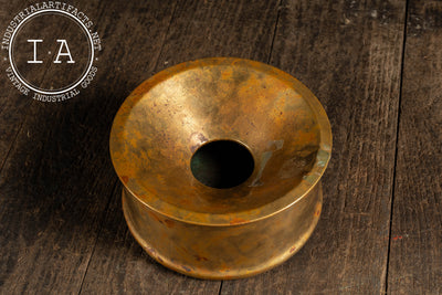 19th Century Brass Railroad Spittoon by Bernard & Frank