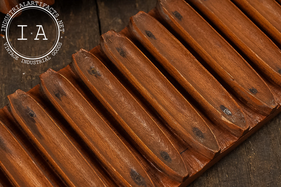 Antique Wooden Cigar Press Mold
