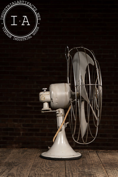 Vintage General Electric Oscillating Desk Fan