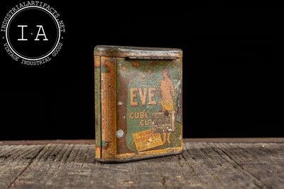 Eve Cube Cut Tin by Globe Tobacco Co.