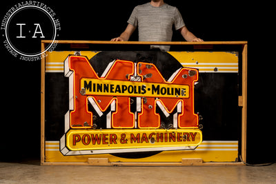 Vintage Minneapolis-Moline SSP Neon Sign