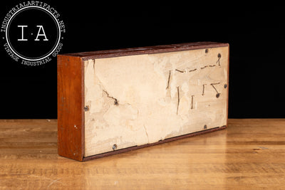 Early 20th Century Silkworm Industrial Nature Cabinet