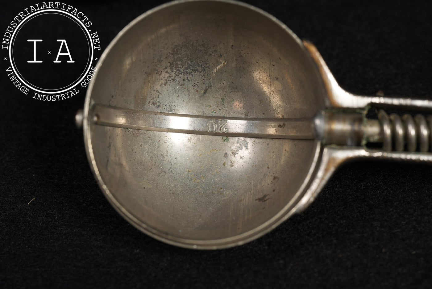 Pair of Antique Mechanical Ice Cream Scoops - Kingery & Clipper