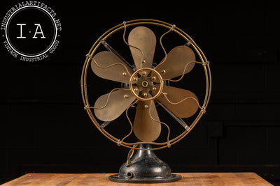 Antique Robbins & Myers Co. Desk Fan