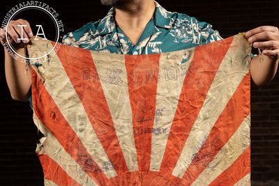 Vintage Japanese "Rising Sun" Flag (Kyokujitsu-Ki)