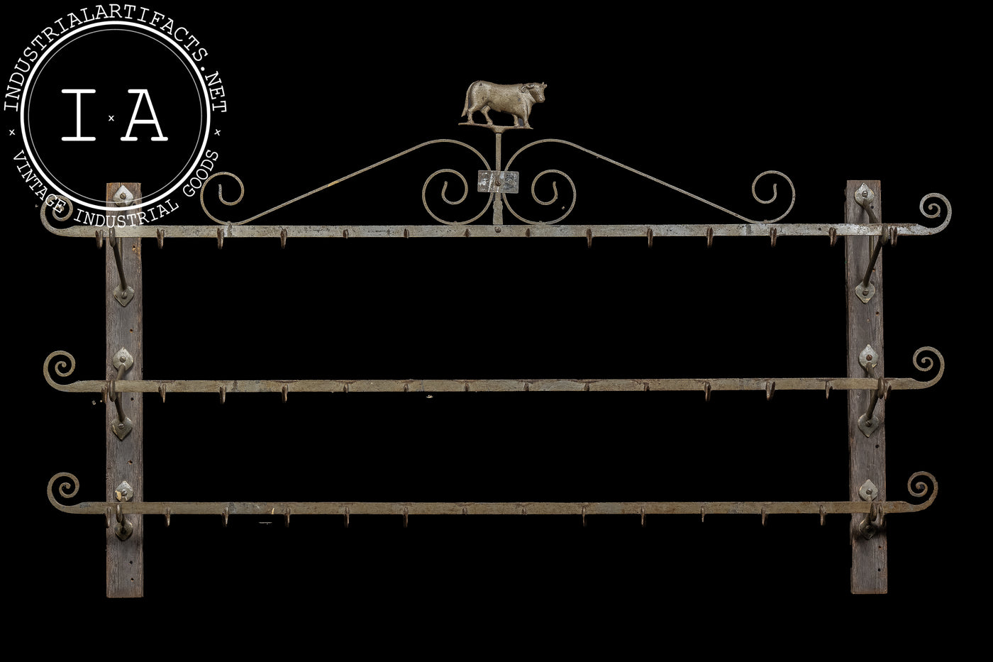 Late 19th Century Butcher's Rack by Gloekler