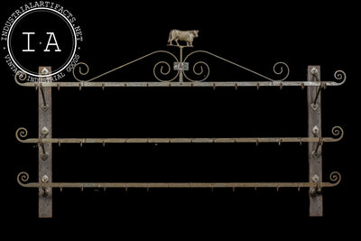 Late 19th Century Butcher's Rack by Gloekler
