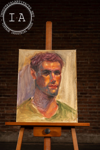 Male Heady Study | Contemporary Mog Young Park Oil Painting