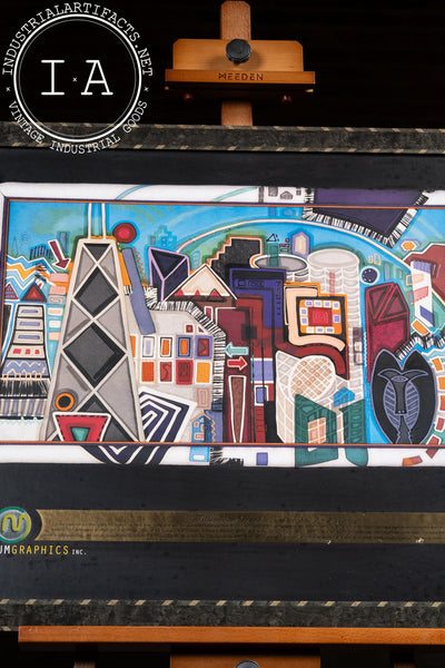 Chicago | Framed Post-Modern Print by Millenium Graphics