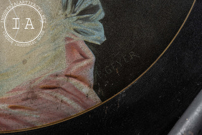 Lenore | Late 19th Century Geyer Self-Framed Tin Litho Sign
