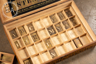 Mid 19th Century Adjustable Stencil Kit