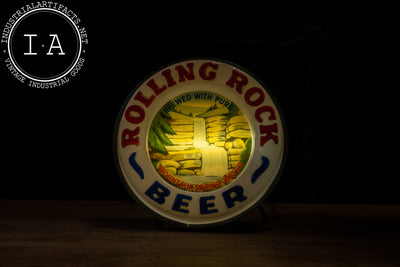 Vintage Rolling Rock Lighted Sign