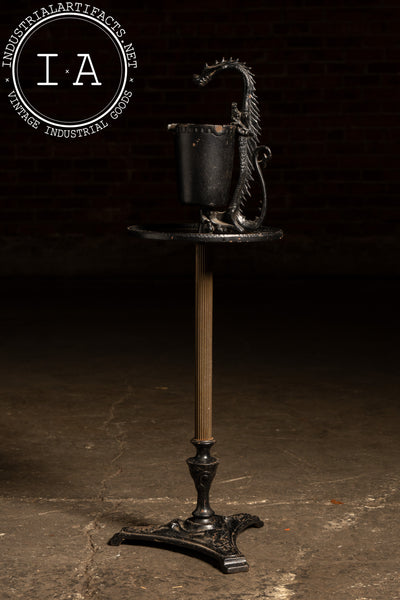 Antique Dragon Smoker Ashtray by Scroll Art