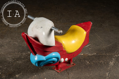 Vintage McDonald’s Playground Ride-On Boat with Dolphin Prow