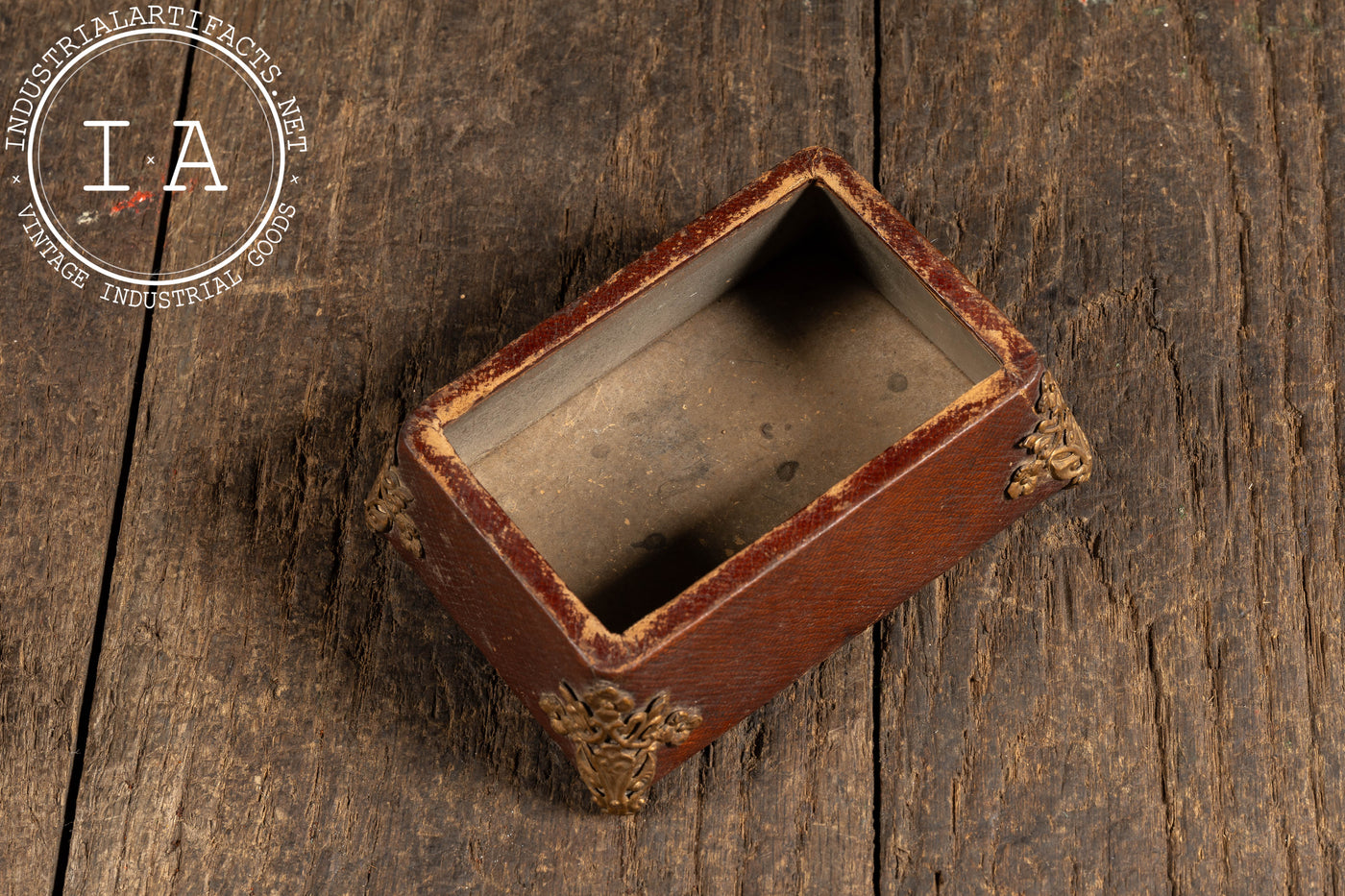 Early 20th Century Leather Wrapped Italian Greyhound Vessel