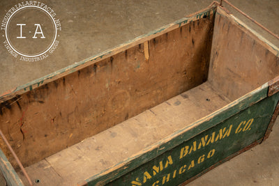 Antique Panama Banana Co. Crate