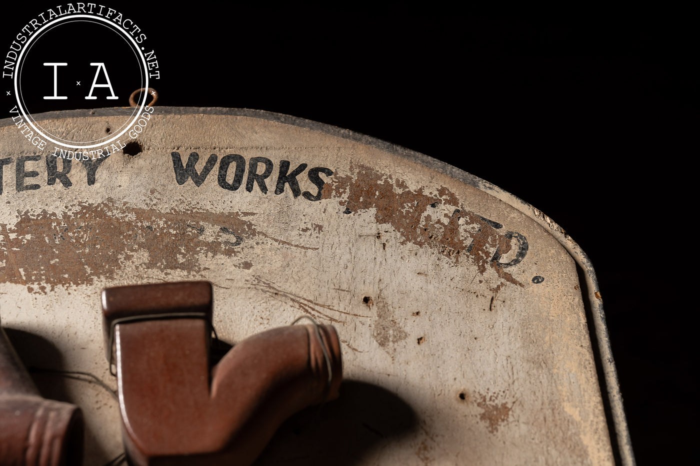 19th Century English Antique Ceramic Pipe Fitting Salesman Sample Display